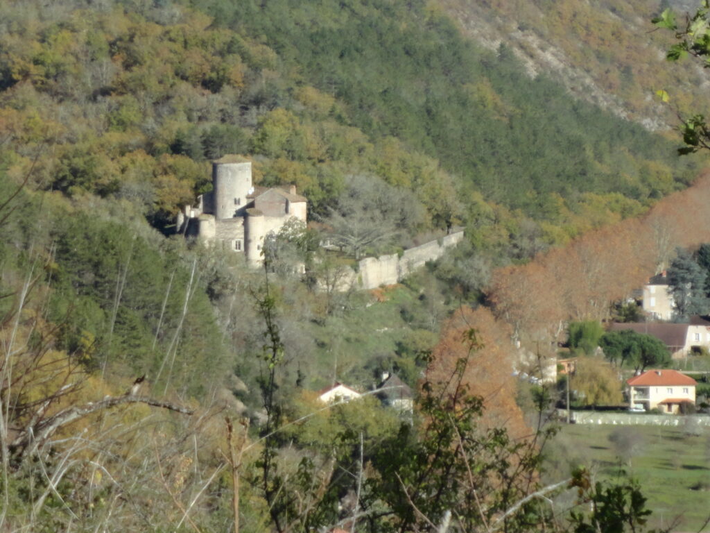 Château de Laroque dans le département du Lot (46)