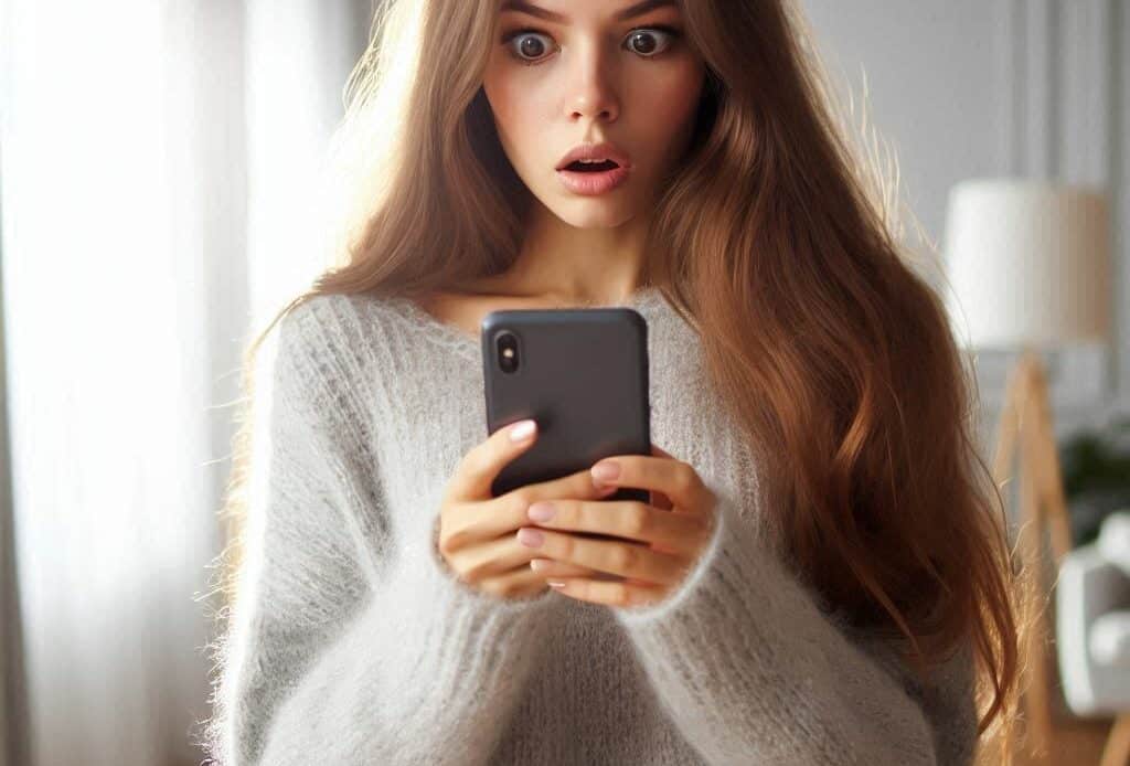 Une femme découvre le piratage de son compte Facebook